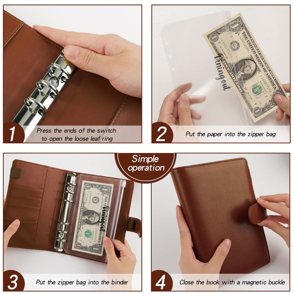 The Cash Envelope Binder