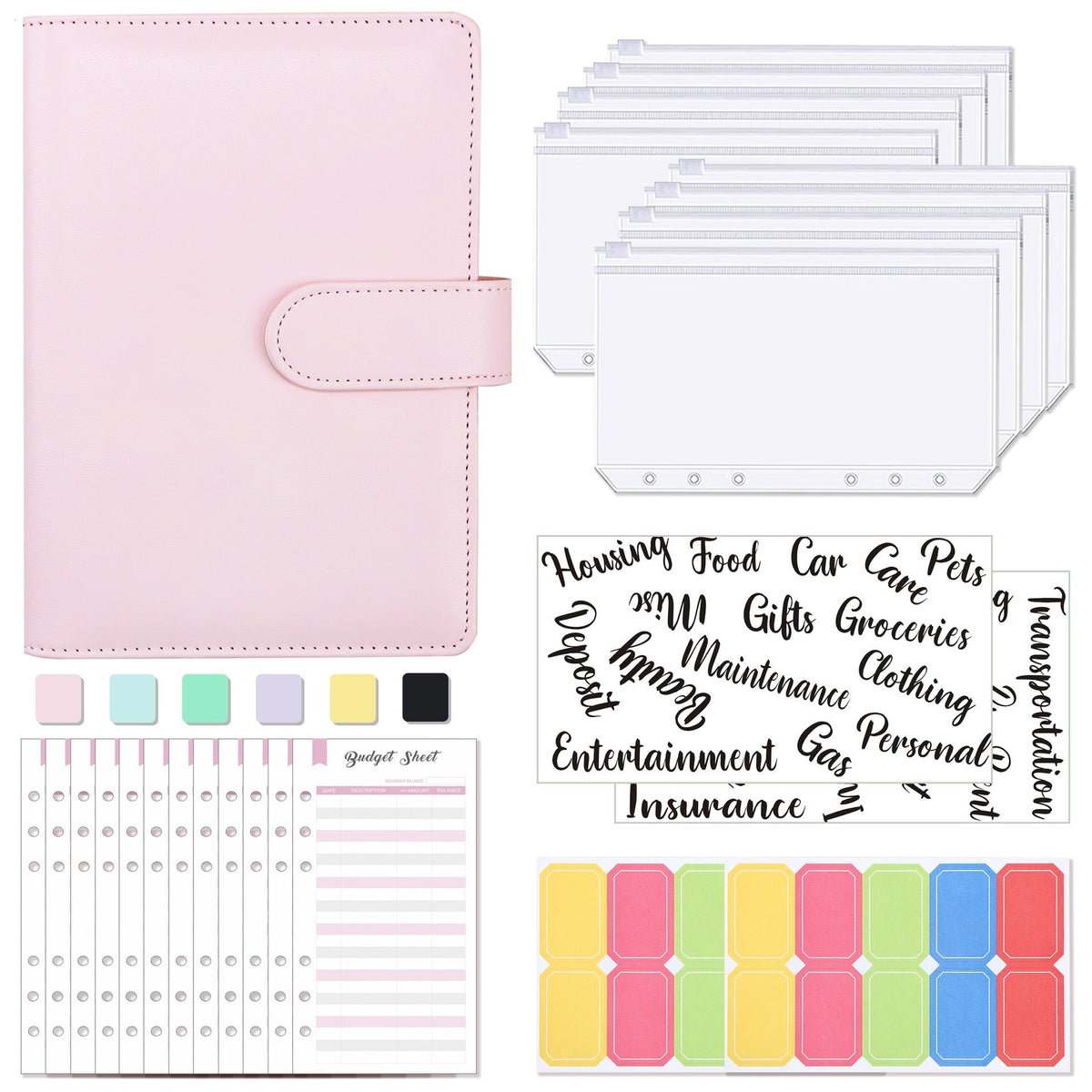 The Cash Envelope Binder