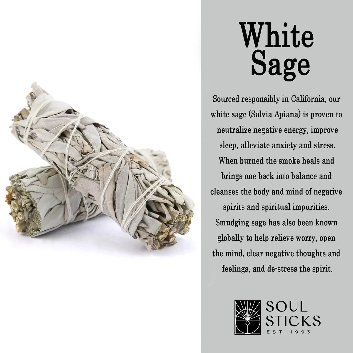 White Sage Mini Smudge Kit