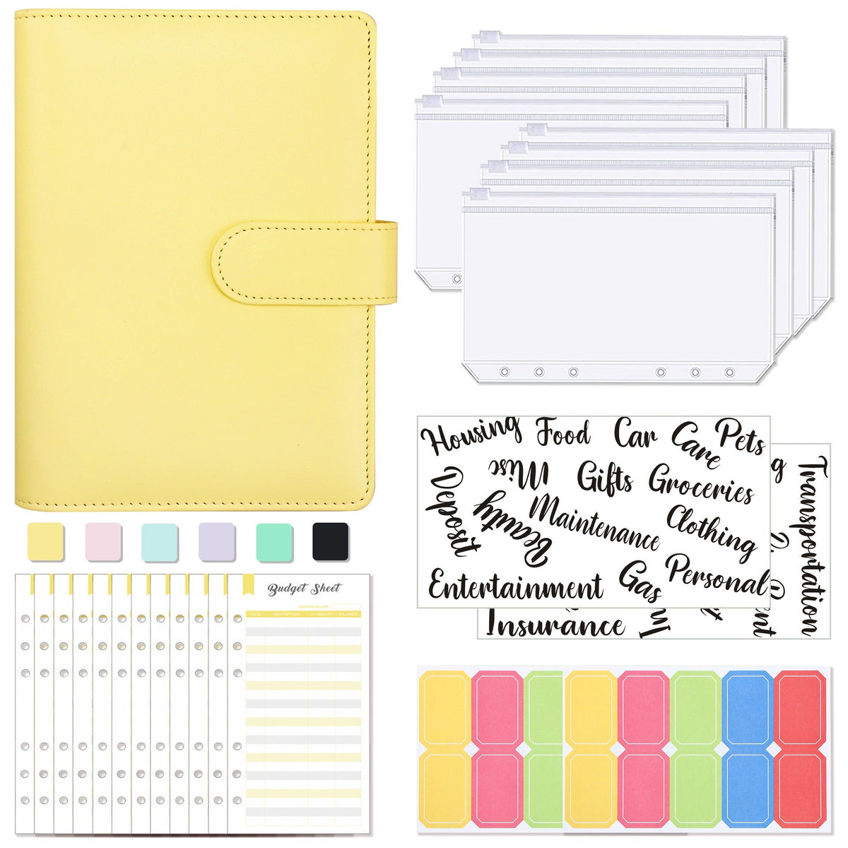 The Cash Envelope Binder