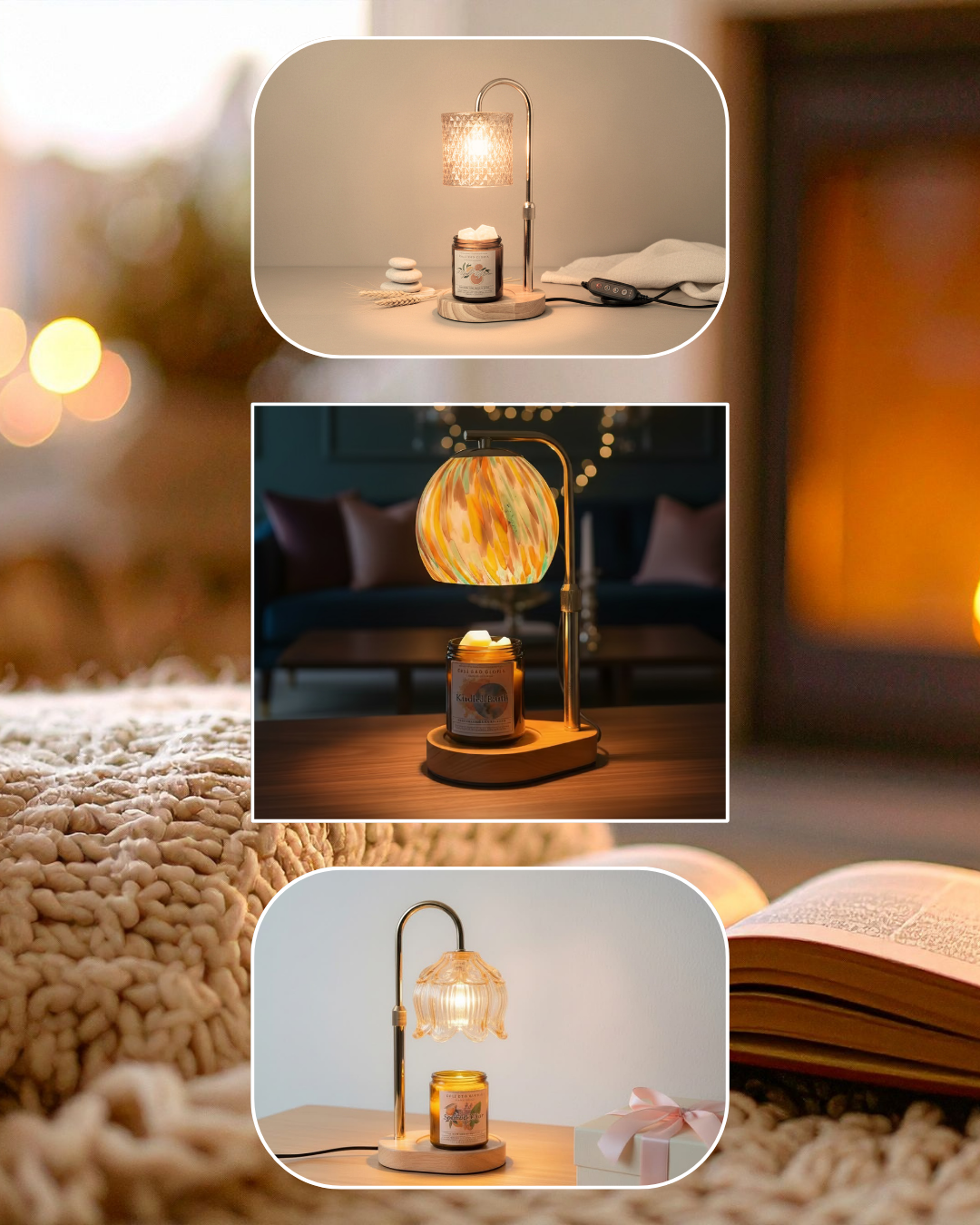 Candle and Simmer Pot Lamp Warmer