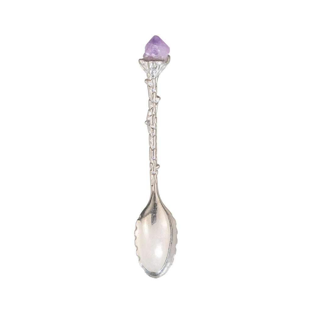 Crystal Topped Herb Spoon