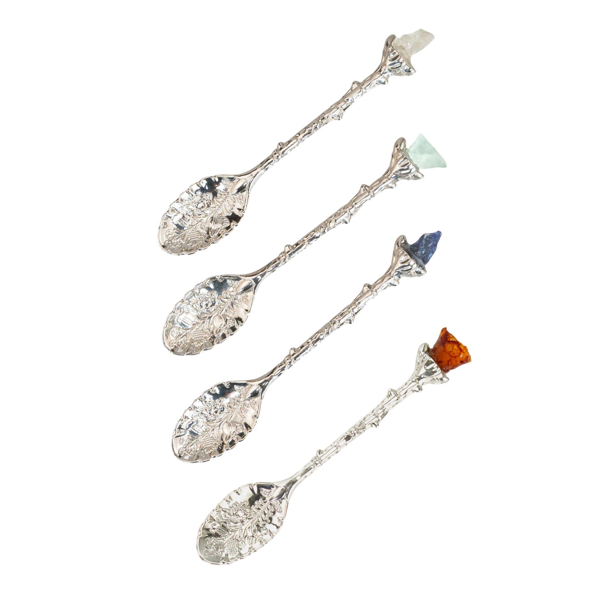 Crystal Topped Herb Spoon