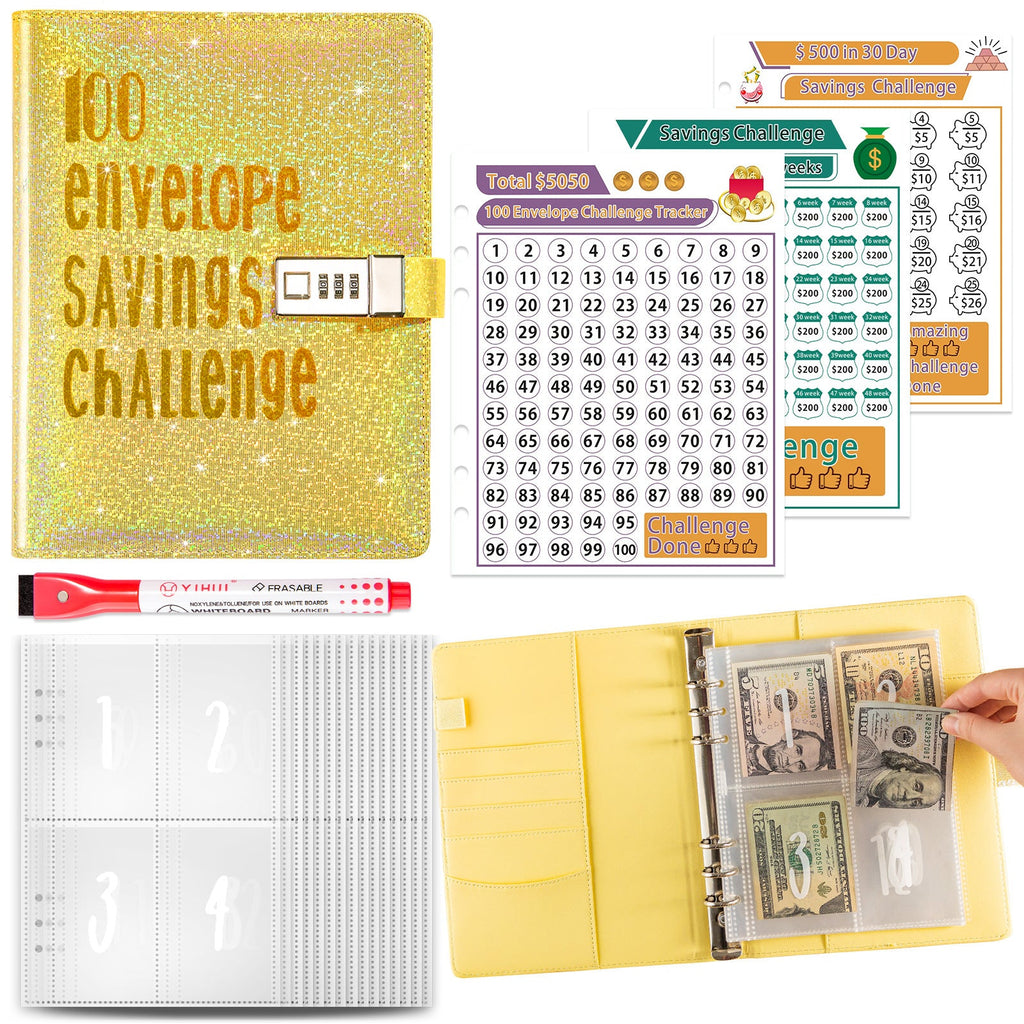The 100 Day Money Challenge Planner