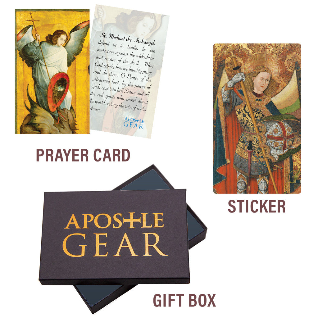 Saint Michael Visor Clip