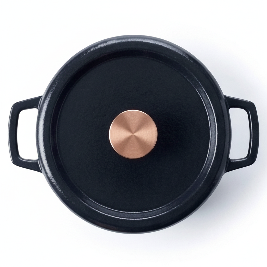 Enameled Cast Iron Dutch Oven, 5 Quart